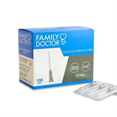 Agujas Hipodérmicas Family Doctor x 100 | Labortech