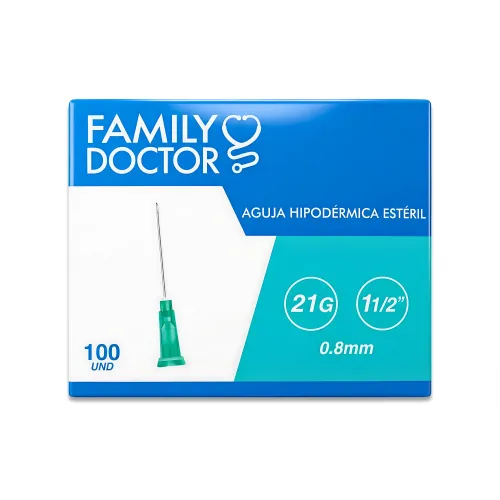 Agujas Hipodérmicas Family Doctor x 100 | Labortech