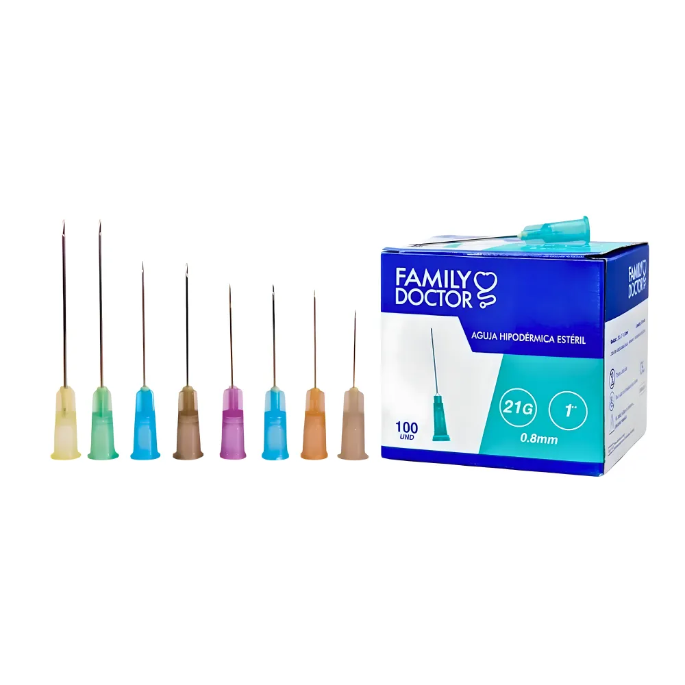 Agujas Hipodérmicas Family Doctor x 100 | Labortech