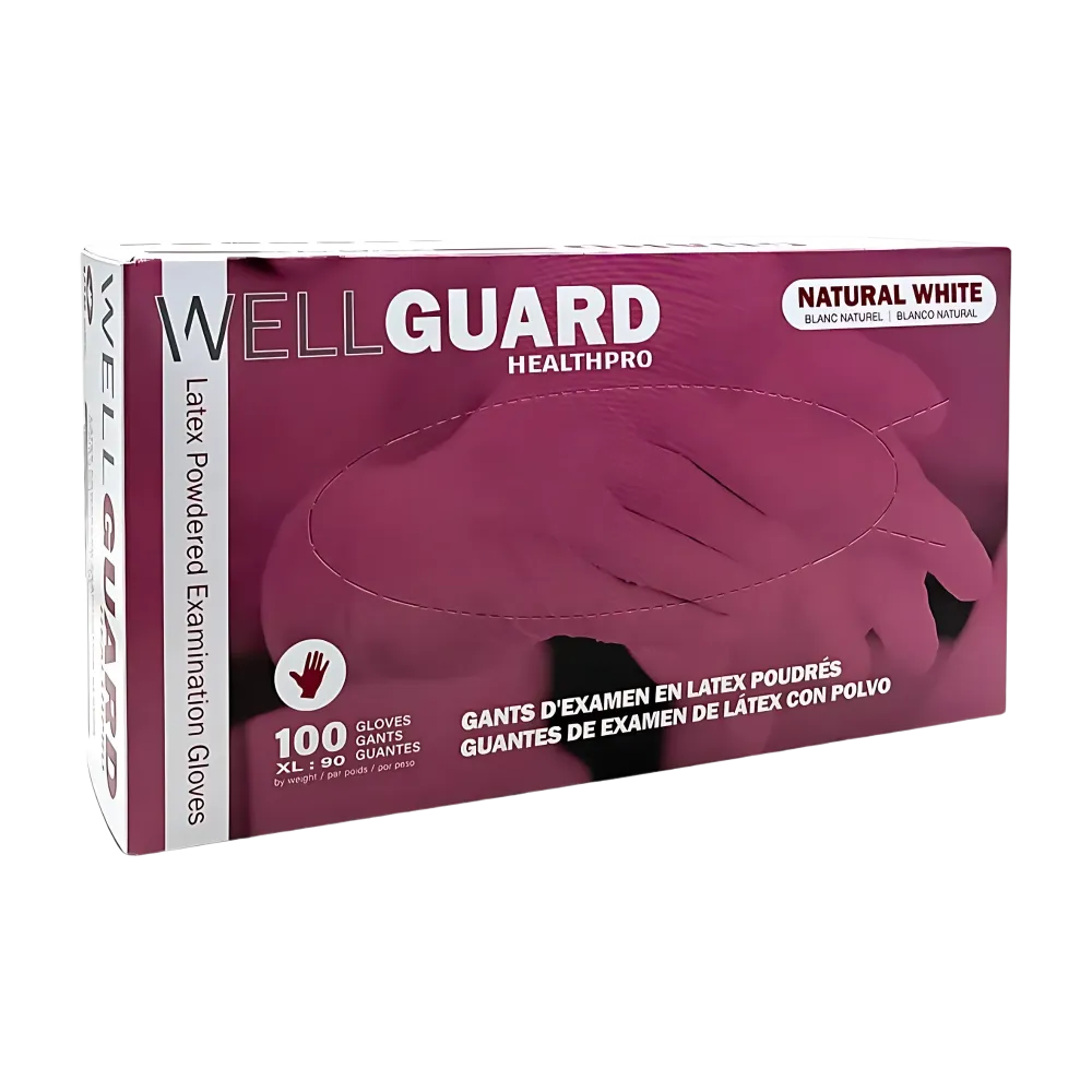 Guantes de Látex Wellguard No Estériles | Labortech