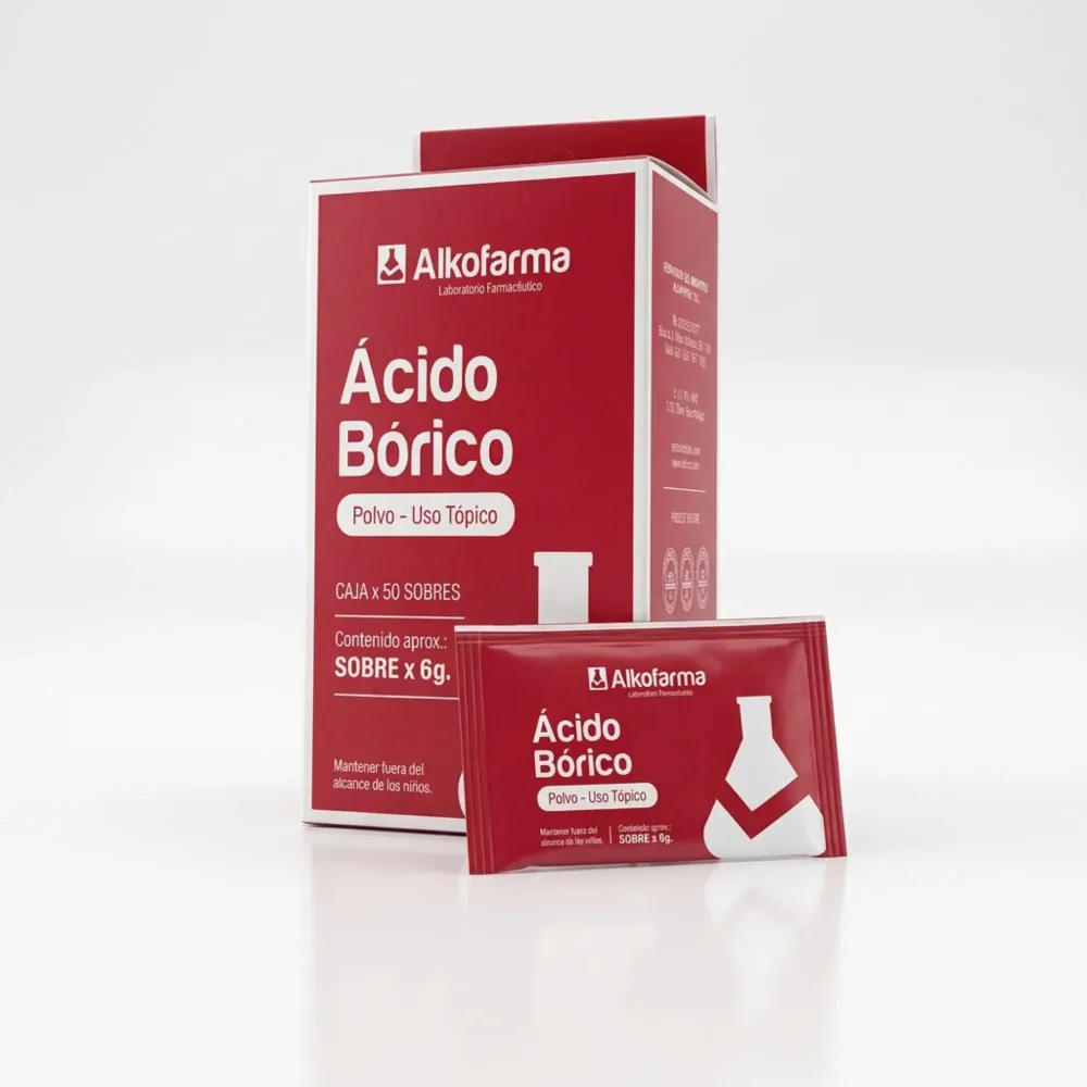 Ácido Bórico en Polvo ALKOFARMA | Labortech