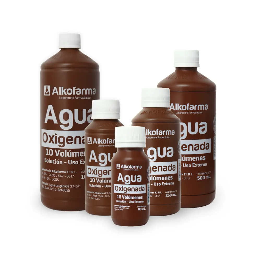 Agua Oxigenada Alkofarma para Uso Externo | Labortech